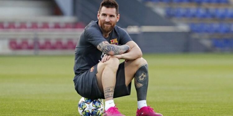 Jogador argentino Messi