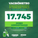 Vacinômetro Piripiri aponta 17.745 doses administradas, segue a vacinação de pessoas com comorbidades