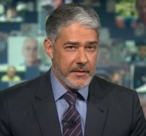 Willian Bonner - Âncora do Jornal Nacional - Imagen das redes sociais do jornalista