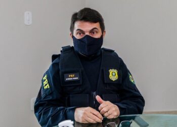 Inspetor Stênio Pires superintendente da Polícia Rodoviária Federal no Piauí.
