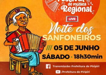 A Noite dos Sanfoneiros traz o melhor do forró neste sábado