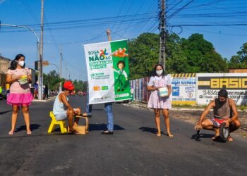 CRAS II de Piripiri faz blitz pela “campanha “Diga não ao Trabalho Infantil”