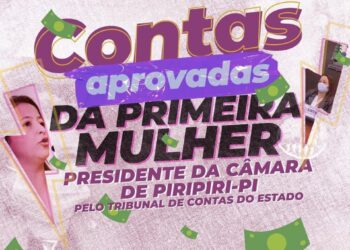 Nayla Barbosa, primeira mulher presidente da Câmara de Piripiri, tem contas de gestão aprovadas pelo TCE – Tribunal de Contas do Estado