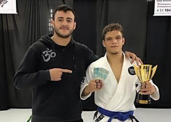 Jovem piripiriense Bruno é campeão no Campeonato de Jiu-Jitsu, desafio de faixas