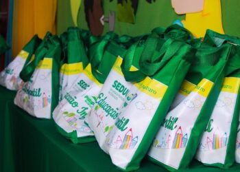 SEDUC Piripiri distribui 2.650 kits para a educação infantil