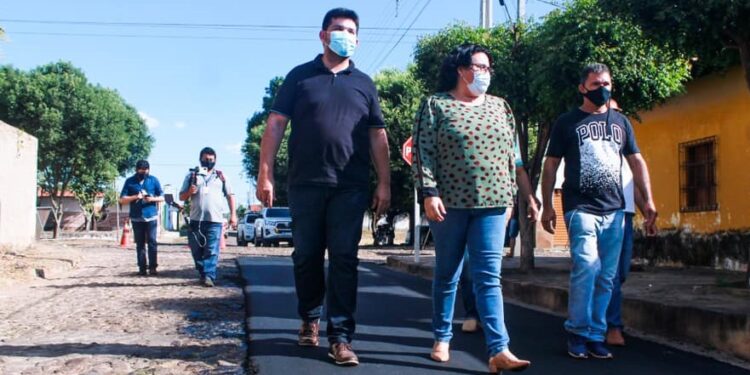 Prefeitura de Piripiri inicia pavimentação asfáltica rua capitão Manoel de Oliveira, bairro Recreio