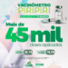 Piripiri chega a 50% da população imunizada com a primeira dose da vacina contra a covid-19