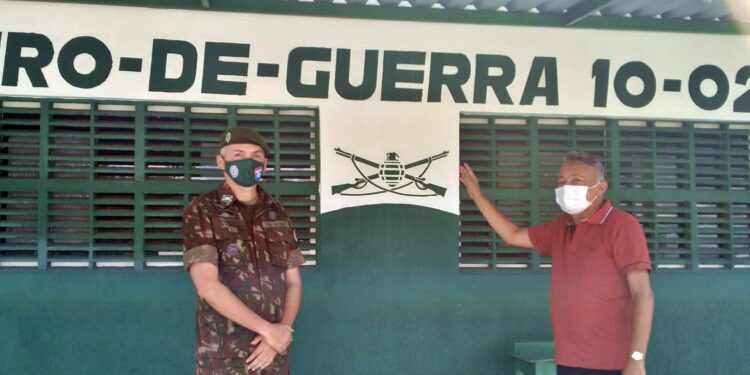 Subtenente Marcondes Brandão divulga processo seletivo no tiro de Guerra