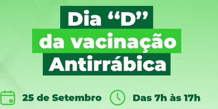 Sesam realiza o dia D de Vacinação Antirrábica, neste sábado(25)