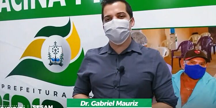 Web TV JK | Secretário de Saúde, Dr. Gabriel Mauriz divulga nova faixa etária de vacinação
