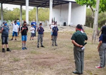 Grupo Escoteiro Erivaldo Sandro (GESS) retornam às atividades seguindo protocolo contra Covid-19