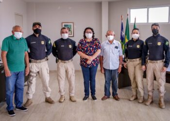 Prefeita Jôve Oliveira traça projeto de segurança pública com a Polícia Rodoviária Federal