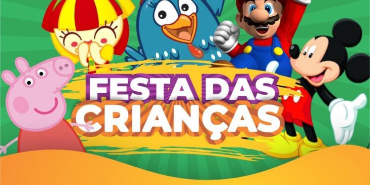 Prefeita Jôve Oliveira libera o Parque de Diversões no Dia das Crianças