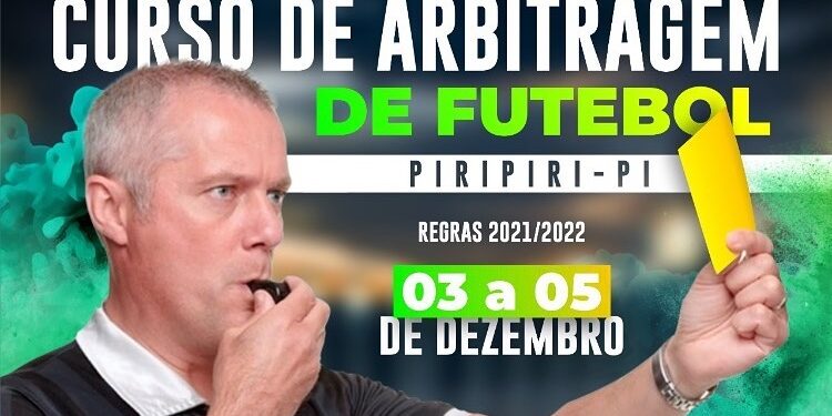 SEJUCE promove I Curso de Arbitragem de futebol de 3 a 5 de dezembro