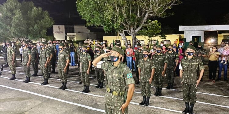 TG 10-021 realiza formatura dos atiradores da turma de 2021