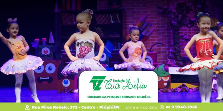 Fundação Tia Zélia realiza dia 20 de dezembro, o primeiro Festival de Ballet