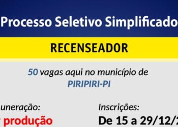 IBGE | Processo seletivo com 57 vagas para Piripiri de recenseador e agente supervisor