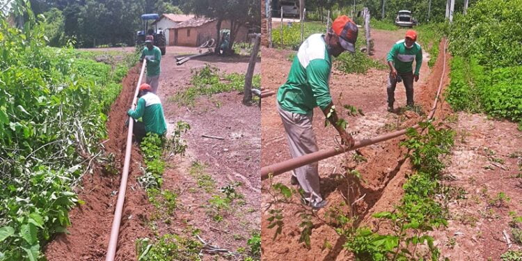 Prefeitura em parceria com a Agespisa beneficia 52 famílias da Lagoa de Dentro com abastecimento d´agua