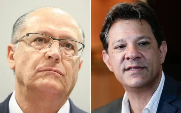 Alckmin diz a Haddad que se empenhará para elegê-lo governador de SP