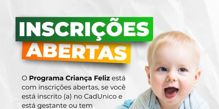 SETAS de Piripiri abre inscrições para o Programa Criança Feliz