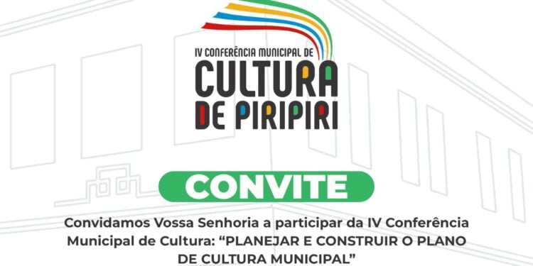IV Conferência Municipal de Cultura será realizada na próxima quinta e sexta-feira