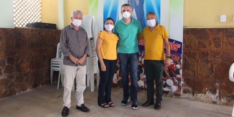 Pré candidato a governador pelo Cidadania, o Washington Bonfim visita Piripiri