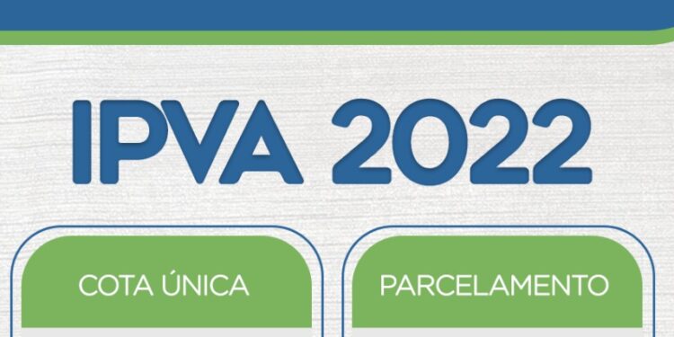 IPVA tem desconto de 15% na cota única para pagamento em janeiro de 2022