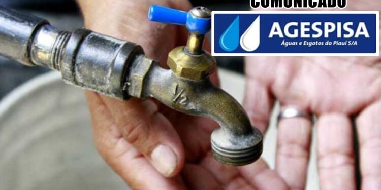 Agespisa comunica que vai realizar correção de vazamento de adutora em Piripiri