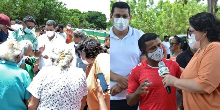 Gabinete Itinerante:. prefeita Jôve Oliveira entrega praça e escolas reformadas na zona rural de Piripiri