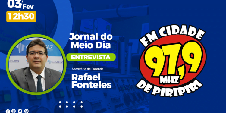 JORNAL DO MEIO DIA | Entrevista com Rafael Fonteles, Secretário de Fazenda do Piauí