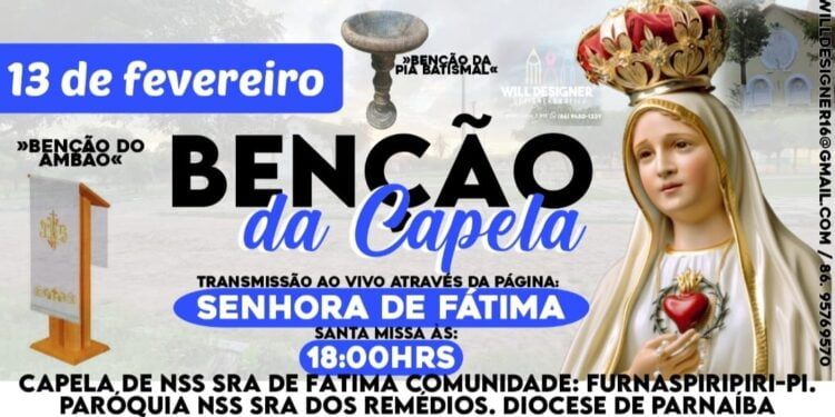Capela de Nossa Senhora de Fátima em Furnas passa por obra de embelezamento