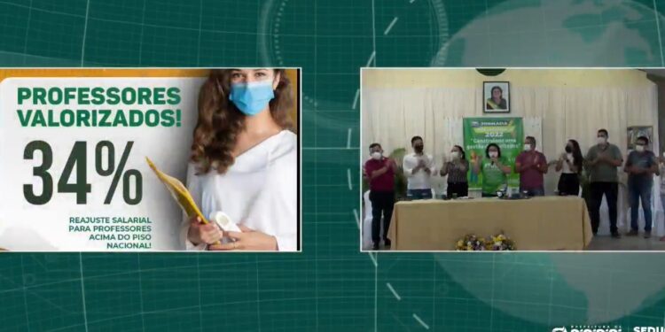 Prefeita Jôve Oliveira concede reajuste salarial para professores acima do piso nacional