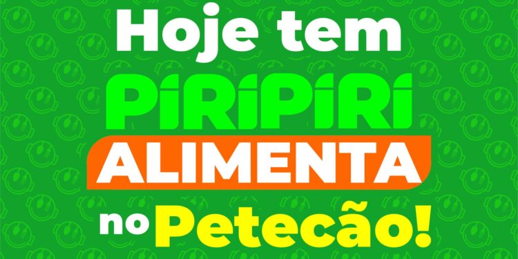 Petecão recebe nesta segunda(07) o Piripiri Alimenta