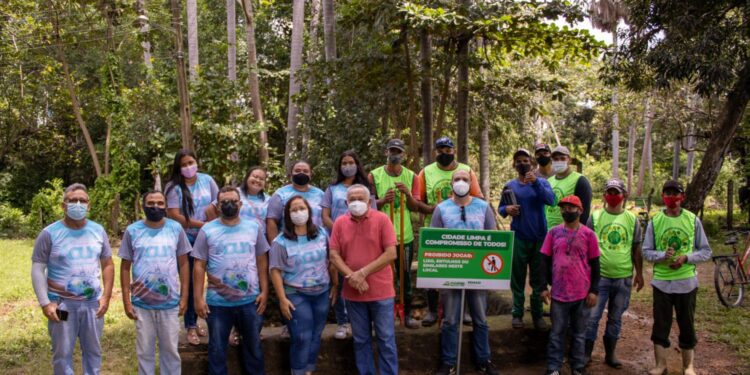 No dia mundial da água, Semad realiza ação no Olho d´agua do Recreio