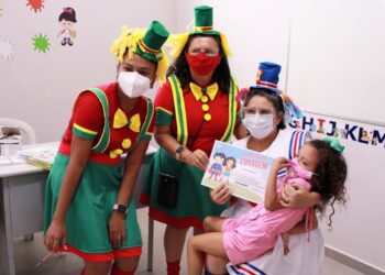 SESAM imuniza crianças da APAE de Piripiri com 2ª dose contra covid-19