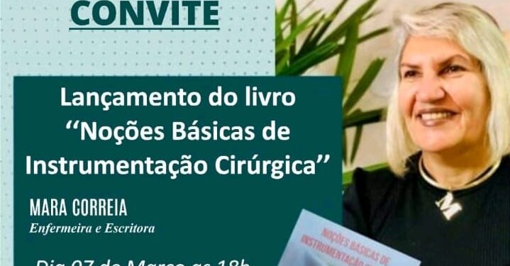 Livro sobre instrumentação cirúrgica será lançado nesta segunda
