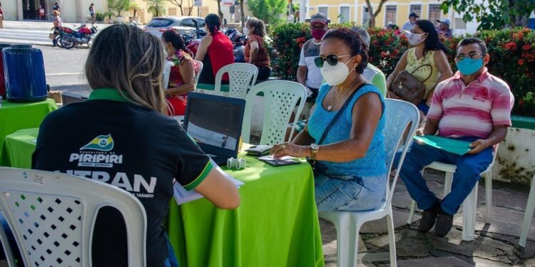 SETAS e SUTRAN realizam Dia “D” da Inclusão em Piripiri voltada para idosos e pessoas com deficiência
