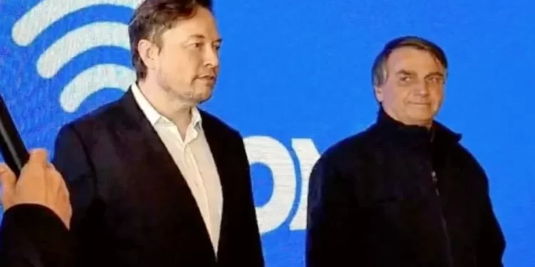 Musk fala pouco com presidente e muito com empresários