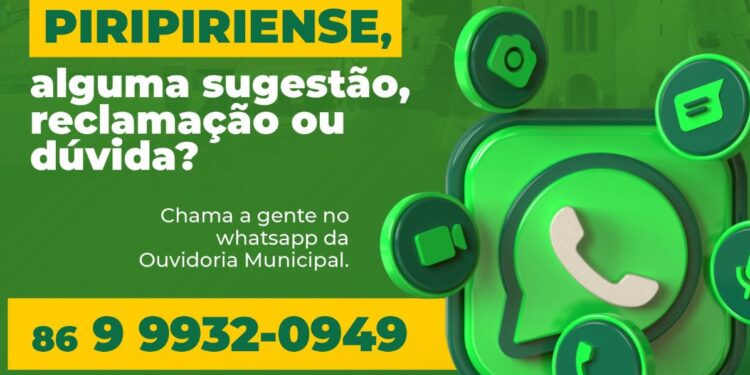 Ouvidoria Geral de Piripiri está funcionando no Palácio Pery Pery e atendendo a população