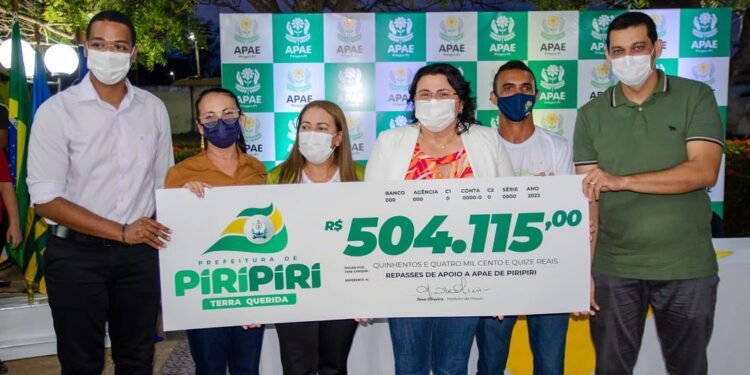 APAE de Piripiri comemora 30 anos dentro do calendário oficial dos 112 anos de Piripiri.