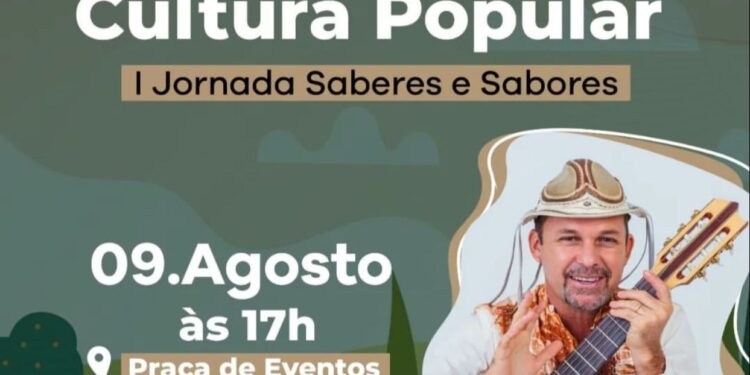 Café com Cultura Popular | 1ª Jornada Saberes e Sabores será realizado nessa terça, 9 de agosto