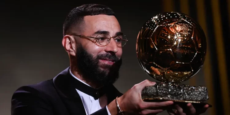 Bola de Ouro 2022: Benzema é melhor jogador do mundo