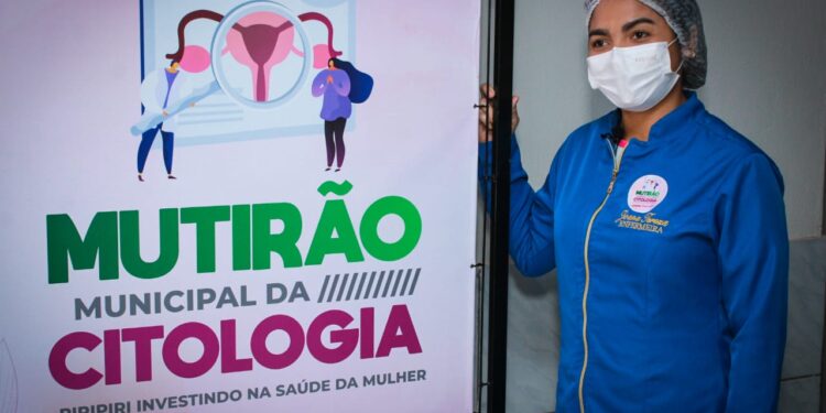 Prefeitura de Piripiri realiza o 1º Mutirão Municipal de Citologia