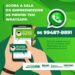 Agora a Sala do Empreendedor tem WhatsApp:. anote aí: 86 99487-8891