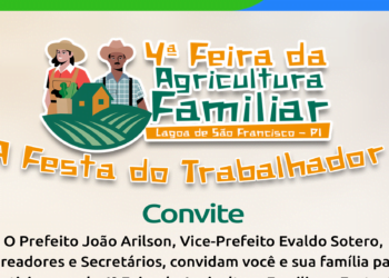 4ª edição da Feira da Agricultura Familiar de Lagoa de São Francisco