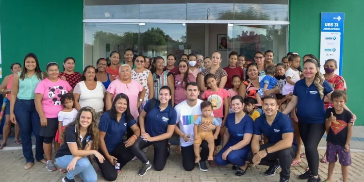 SESAM promove manhã de lazer em homenagem às mães na UBSF do Jenipapeiro