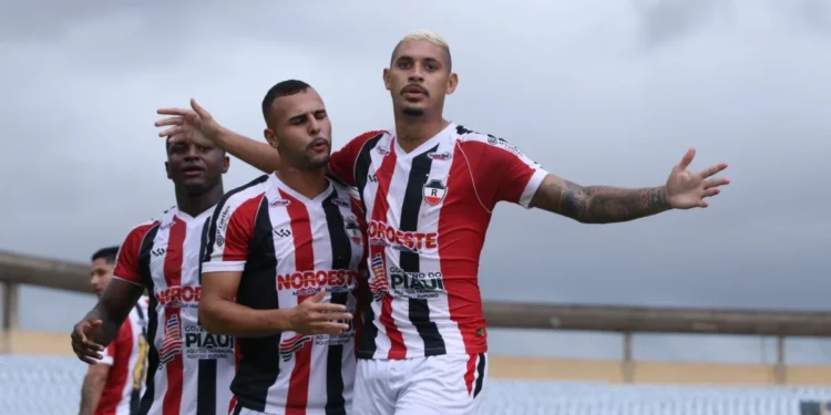 River-PI mantém tabu histórico, vence o Bahia e se recupera na Copa do Nordeste