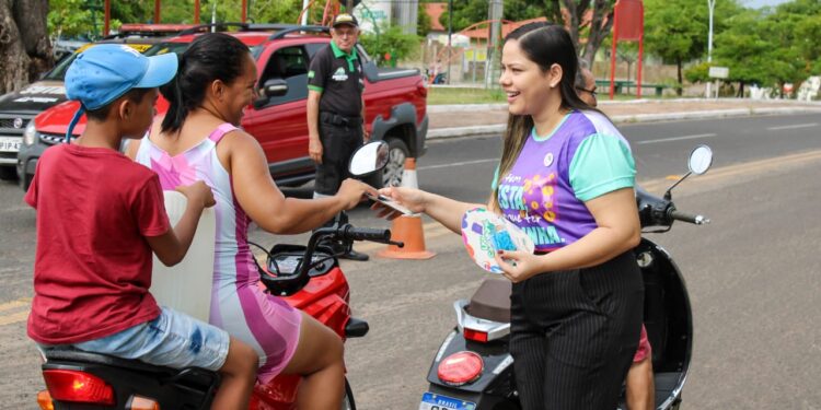 Prefeitura de Piripiri e Regional de Saúde fazem ação de conscientização no período carnavalesco