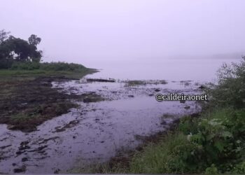 Faltam apenas 22 centímetros para a sangria do açude Caldeirão em Piripiri