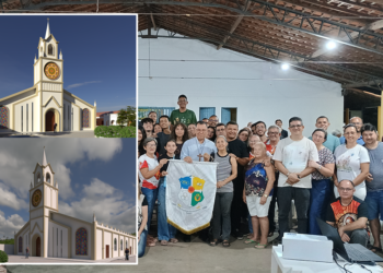 Em outubro inicia a construção da nova Igreja Matriz da Paróquia Sagrado Coração de Jesus